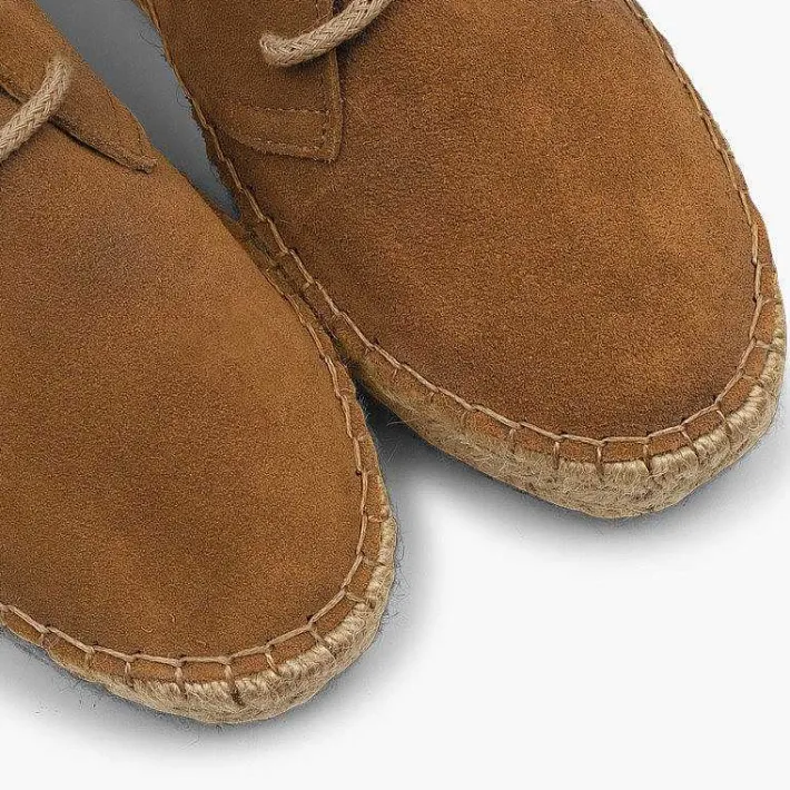Zapatos Blucher<Pisamonas Blucher Niña Y Mujer Plataforma Yute