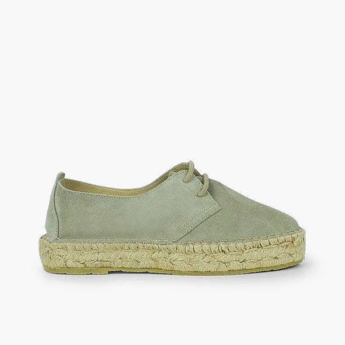 Zapatos Blucher<Pisamonas Blucher Niña Y Mujer Plataforma Yute