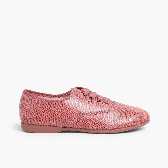 Zapatos Blucher<Pisamonas Blucher Niña Y Mujer Tipo Serpiente