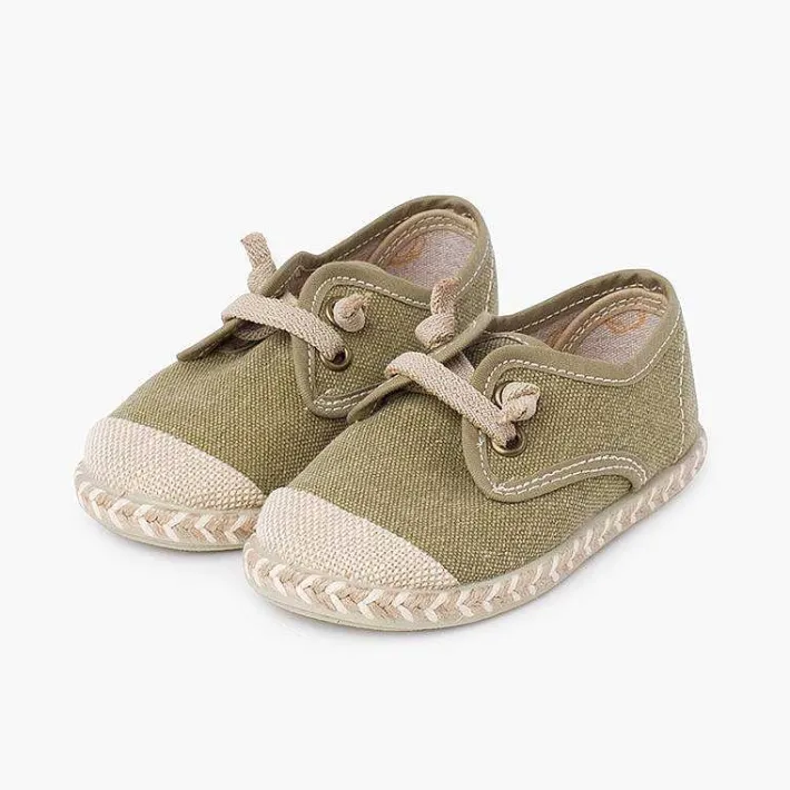 Zapatos Comunión<Pisamonas Blucher Niño Puntera Yute Cordon Elastico