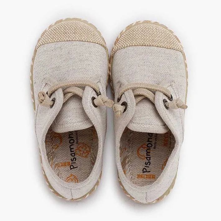 Zapatos Comunión<Pisamonas Blucher Niño Puntera Yute Cordon Elastico