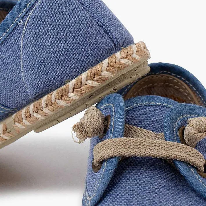 Zapatos Comunión<Pisamonas Blucher Niño Puntera Yute Cordon Elastico
