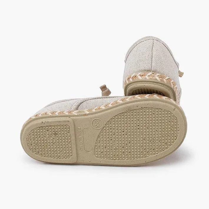 Zapatos Comunión<Pisamonas Blucher Niño Puntera Yute Cordon Elastico