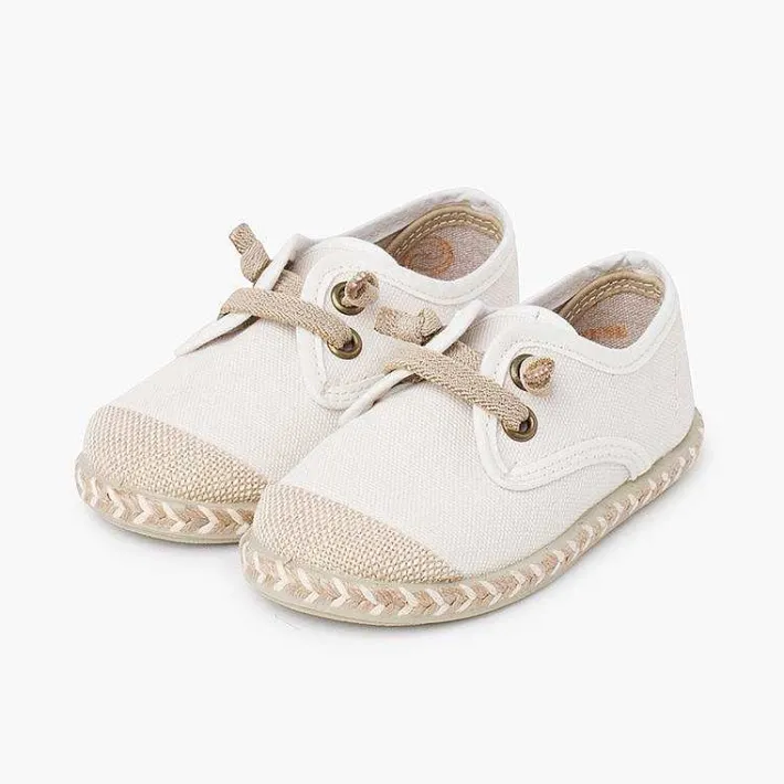 Zapatos Comunión<Pisamonas Blucher Niño Puntera Yute Cordon Elastico