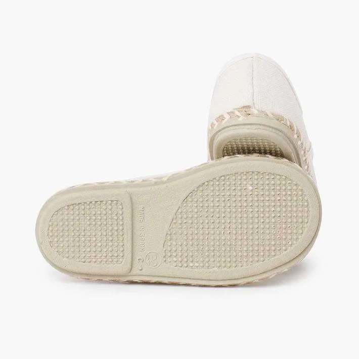Zapatos Comunión<Pisamonas Blucher Niño Puntera Yute Cordon Elastico