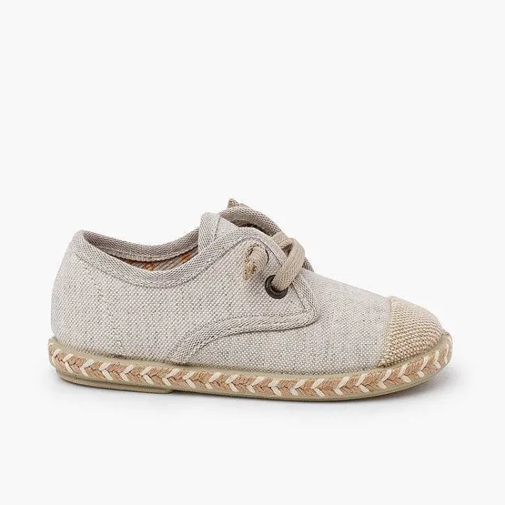 Zapatos Comunión<Pisamonas Blucher Niño Puntera Yute Cordon Elastico