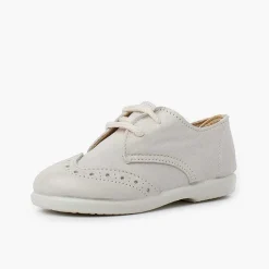 Zapatos Blucher<Pisamonas Blucher Picado Piel Niño