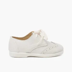 Zapatos Blucher<Pisamonas Blucher Picado Piel Niño