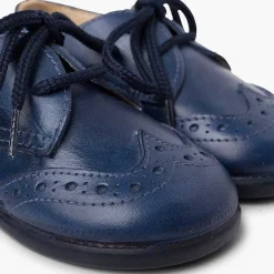 Zapatos Blucher<Pisamonas Blucher Picado Piel Niño