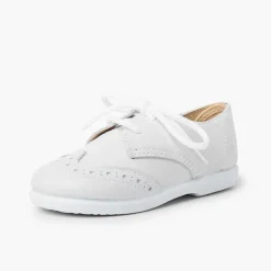 Zapatos Blucher<Pisamonas Blucher Picado Piel Niño