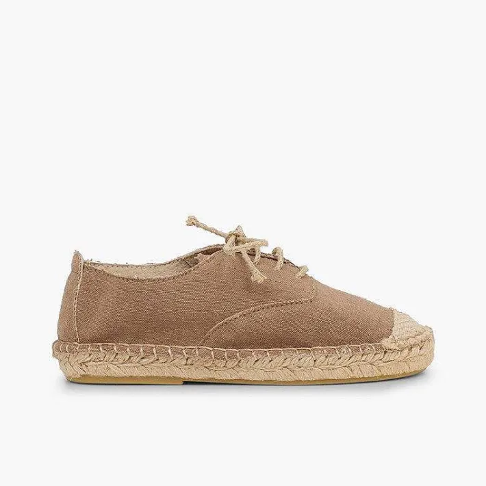 Zapatos Blucher<Pisamonas Blucher Puntera Y Cordones Yute