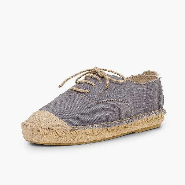 Zapatos Blucher<Pisamonas Blucher Puntera Y Cordones Yute