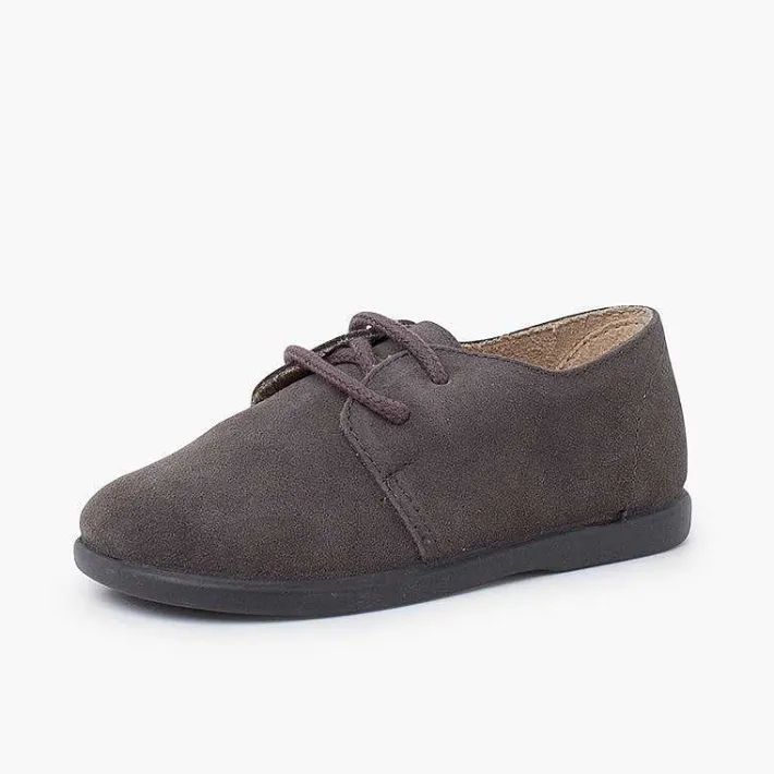 Blucher<Pisamonas Blucher Serraje Cordones Niño Suela Fina