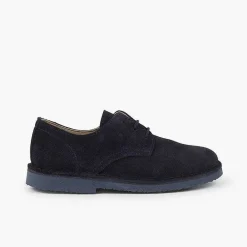 Zapatos Blucher<Pisamonas Blucher Serraje Liso Zapato De Vestir Niño