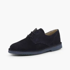 Zapatos Blucher<Pisamonas Blucher Serraje Liso Zapato De Vestir Niño