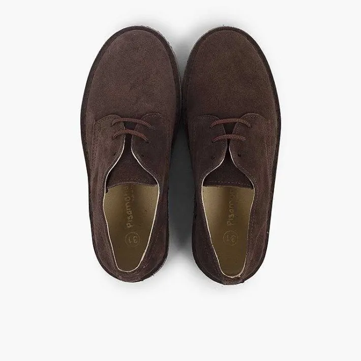 Zapatos Blucher<Pisamonas Blucher Serraje Liso Zapato De Vestir Niño