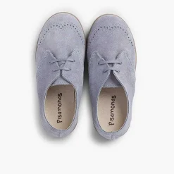 Zapatos Comunión<Pisamonas Blucher Serraje Picado Puntera