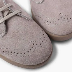Zapatos Comunión<Pisamonas Blucher Serraje Picado Puntera