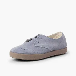 Zapatos Comunión<Pisamonas Blucher Serraje Picado Puntera