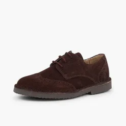 Zapatos Blucher<Pisamonas Blucher Serraje Picados Para Vestir Niño