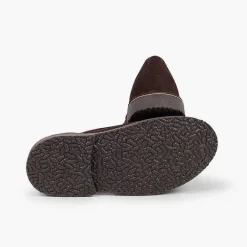 Zapatos Blucher<Pisamonas Blucher Serraje Picados Para Vestir Niño