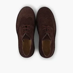 Zapatos Blucher<Pisamonas Blucher Serraje Picados Para Vestir Niño