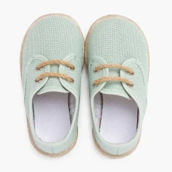 Zapatillas<Pisamonas Bluchers Lino Cordones Y Base Yute