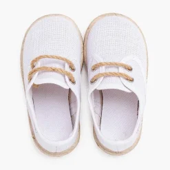 Zapatillas<Pisamonas Bluchers Lino Cordones Y Base Yute