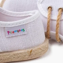 Zapatillas<Pisamonas Bluchers Lino Cordones Y Base Yute