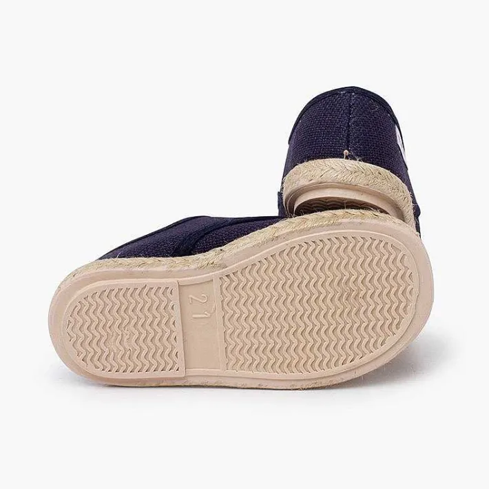 Zapatillas<Pisamonas Bluchers Lino Cordones Y Base Yute