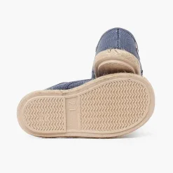 Zapatillas<Pisamonas Bluchers Lino Cordones Y Base Yute