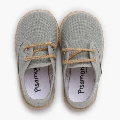 Zapatillas<Pisamonas Bluchers Lino Cordones Y Base Yute