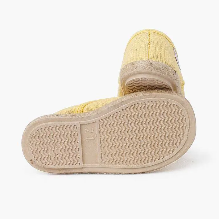 Zapatillas<Pisamonas Bluchers Lino Cordones Y Base Yute