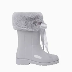 Botas De Agua<Pisamonas Bota Agua Niña Campera Cuello Pelo Suave Y Lazo