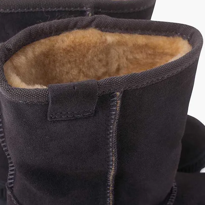Botas<Pisamonas Bota Australiana Suela Ancha Y Borreguito