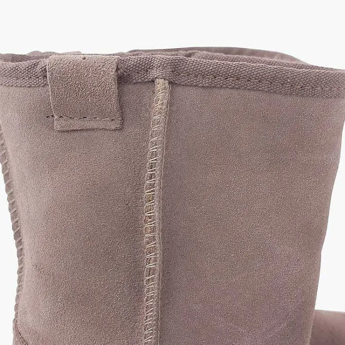 Botas<Pisamonas Bota Australiana Suela Ancha Y Borreguito