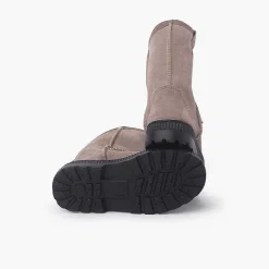 Botas<Pisamonas Bota Australiana Suela Ancha Y Borreguito