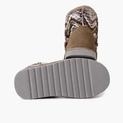 Botas<Pisamonas Bota Baja Tipo Australiana Detalles Lana Colores