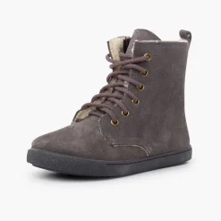 Botas<Pisamonas Bota Borrego Cordones Cremallera Lateral