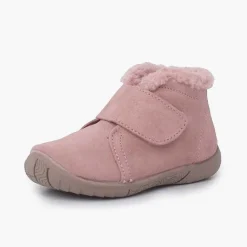 Botas<Pisamonas Bota Cuello Tipo Borreguito Y Tira Adherente