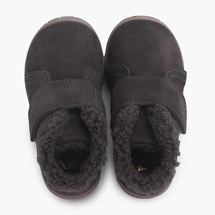 Botas<Pisamonas Bota Cuello Tipo Borreguito Y Tira Adherente