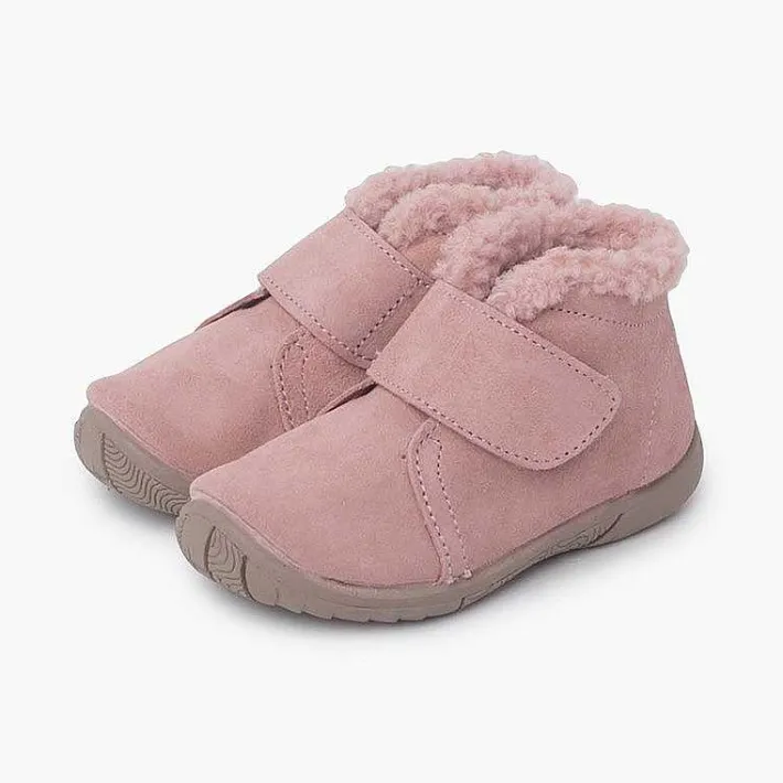 Botas<Pisamonas Bota Cuello Tipo Borreguito Y Tira Adherente