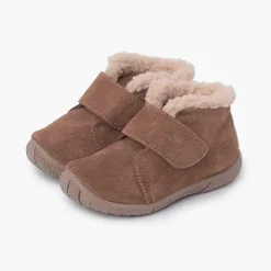 Botas<Pisamonas Bota Cuello Tipo Borreguito Y Tira Adherente