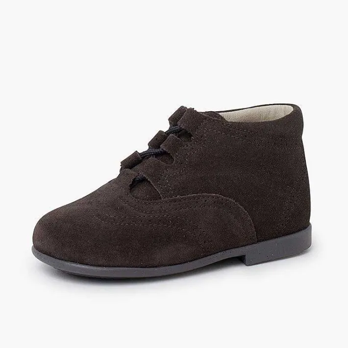 Zapatito Inglés<Pisamonas Bota Galesa / Botita Inglésa Serraje