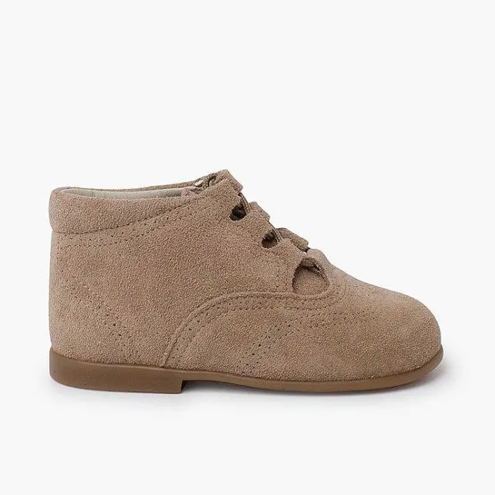 Zapatito Inglés<Pisamonas Bota Galesa / Botita Inglésa Serraje