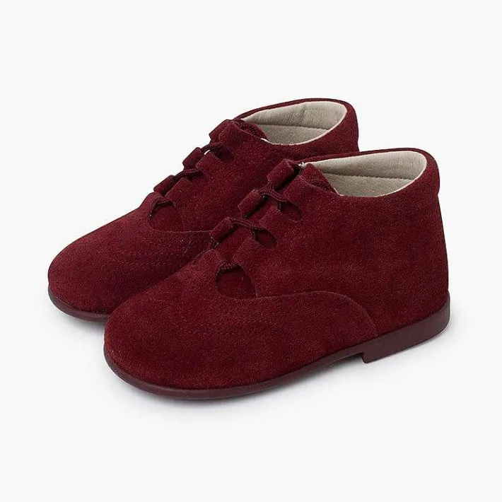 Zapatito Inglés<Pisamonas Bota Galesa / Botita Inglésa Serraje