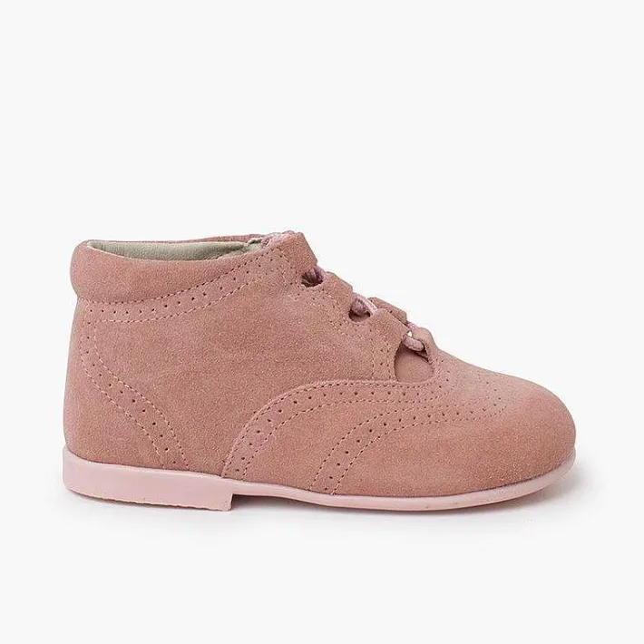 Zapatito Inglés<Pisamonas Bota Galesa / Botita Inglésa Serraje