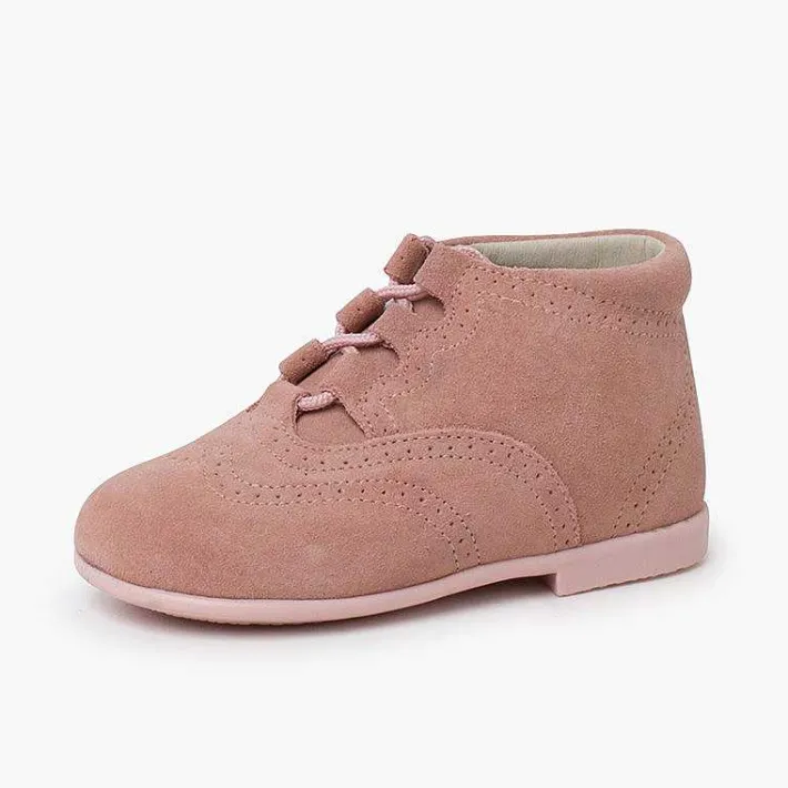 Zapatito Inglés<Pisamonas Bota Galesa / Botita Inglésa Serraje