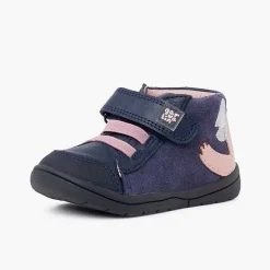 Botas<Pisamonas Bota Serraje Garvalin Dibujo Koala Color Azul Marino