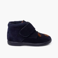 Botas<Pisamonas Bota Serraje Perrito Cierre Adherente